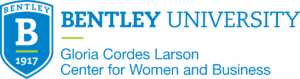 Bentley University Gloria Cordes Larson Center for Women and Business logo